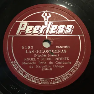 Pochette de Las golondrinas / Mañanitas tapatias de Pedro Infante