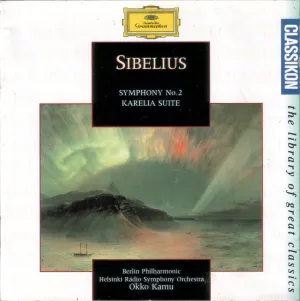 Pochette de Symphony No. 2 / Karelia Suite de Radion sinfoniaorkesteri - Okko Kamu - Jean Sibelius - Berliner Philharmoniker