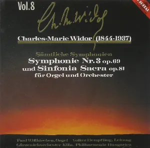 Pochette Sämtliche Symphonien, Vol. 8: Symphonie Nr. 3, op. 69 / Sinfonia Sacra, op. 81