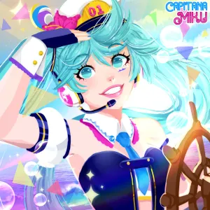 Pochette de Capitana Miku de Hatsune Miku