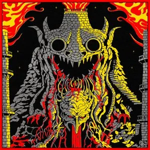 Pochette de Live at Red Rocks ’24 de King Gizzard & the Lizard Wizard