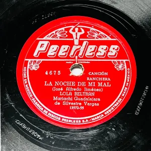 Pochette de La noche de mi mal / Tú y la mentira de Lola Beltrán