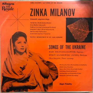 Pochette de Dramatic Soprano Sings / Songs of the Ukraine de Zinka Milanov