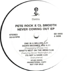 Pochette de Never Coming Out EP de Pete Rock & C.L. Smooth