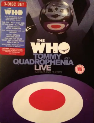 Pochette Tommy and Quadrophenia Live With Special Guests