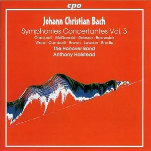 Pochette de Symphonies Concertantes, Vol. 3 de Johann Christian Bach - Anthony Robson - Anthony Halstead - The Hanover Band