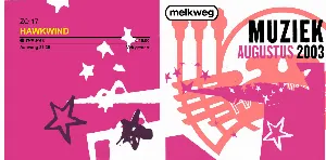 Pochette 2003‐08‐17: Melkweg, Amsterdam, Netherlands