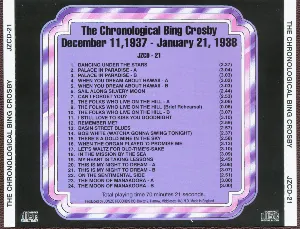 Pochette The Chronological Bing Crosby, Volume 21: 1938