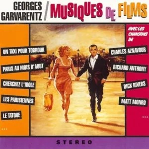 Pochette de Musiques de Films de Georges Garvarentz