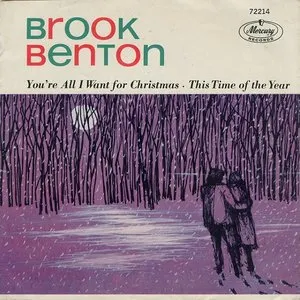 Pochette de You're All I Want for Christmas de Brook Benton