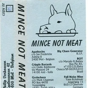 Pochette de Mince Not Meat de Agathocles - Cripple Bastards