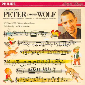 Pochette de Peter und the Wolf / Nußknacker-Suite de Sergei Prokofiev - John Williams - Pyotr Ilyich Tchaikovsky - Boston Pops Orchestra