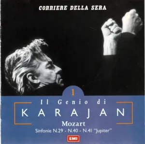 Pochette de Sinfonie N.29 / N.40 / N.41 "Jupiter" de Wolfgang Amadeus Mozart - Herbert von Karajan