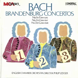 Pochette Brandenburg Concertos 1, 2, 3