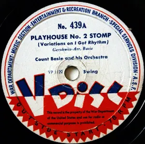 Pochette de Playhouse no. 2 Stomp / Sweet Sally / Zip, Zip, Zipper de The Count Basie Orchestra - The Count Basie Orchestra