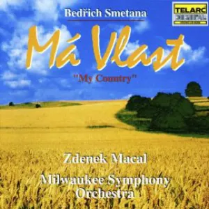 Pochette de Má vlast de Zdeněk Mácal - Bedřich Smetana - Milwaukee Symphony Orchestra