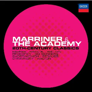 Pochette de Marriner & The Academy: 20th Century Classics de Sir Neville Marriner - Academy of St Martin in the Fields