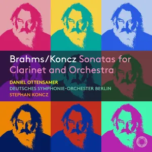 Pochette de Sonatas for Clarinet and Orchestra de Deutsches Symphonie‐Orchester Berlin - Johannes Brahms