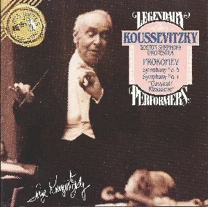 Pochette de Prokofiev: Symphonies Nos. 1 & 5 (Legendary Performers) de Boston Symphony Orchestra - Serge Koussevitsky