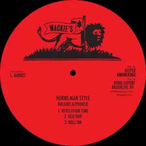 Pochette de Hornsman Style E.P. de Roland Alphonso