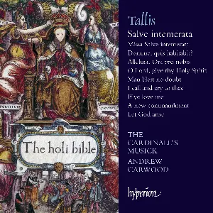 Pochette de Salve intemerata de Andrew Carwood - The Cardinall’s Musick - Thomas Tallis