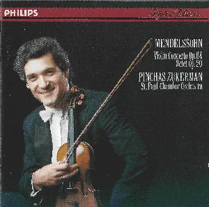 Pochette de Mendelssohn Violin Concerto Op. 64, Octet Op. 20 de Felix Mendelssohn