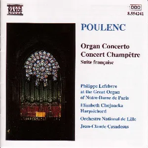 Pochette Organ Concerto / Concert Champêtre / Suite Francais