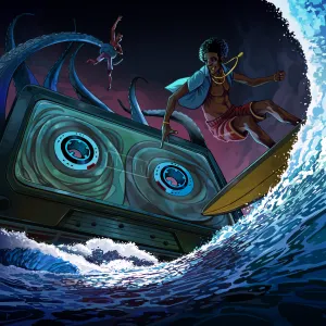 Pochette de Surf Tape de Dan the Automator