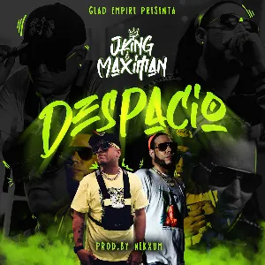 Pochette de Despacio de J King & Maximan