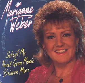Pochette de Schrijf me nooit geen mooie brieven meer / Die oude accordeon de Marianne Weber