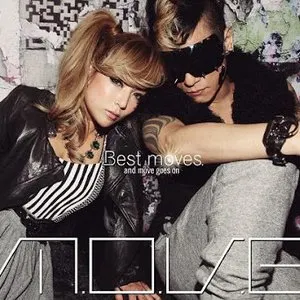 Pochette de Best moves. 〜and move goes on〜 de m.o.v.e