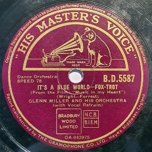 Pochette de It's a Blue World / The Woodpecker Song de Glenn Miller and His Orchestra