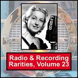 Pochette Radio & Recording Rarities, Volume 23