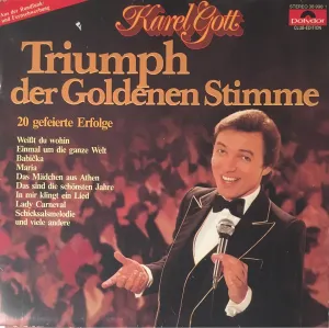 Pochette de Triumph der Goldenen Stimme - 20 gefeierte Erfolge de Karel Gott