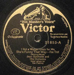 Pochette de I Got a Woman Crazy for Me She's Funny That Way / Dream Train de Nat Shilkret and His Orchestra