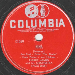 Pochette de Nina / You Can't Run Away From Love de Harry James and His Orchestra