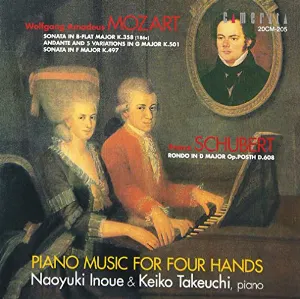 Pochette Piano Music for Four Hands