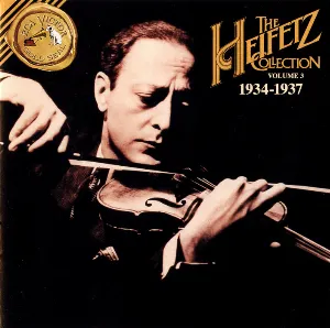 Pochette de The Heifetz Collection, Volume 3: 1934-1937 de Jascha Heifetz
