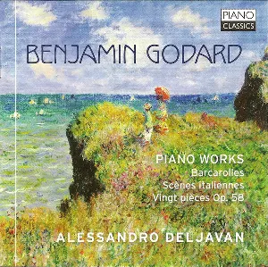 Pochette de Piano Works de Benjamin Godard - Alessandro Deljavan