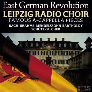 Pochette de Famous A-Cappella Pieces de Felix Mendelssohn - Johann Sebastian Bach - MDR Rundfunkchor Leipzig - Johannes Brahms - Heinrich Schütz