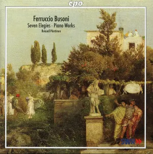 Pochette de Seven Elegies / Piano Works de Roland Pöntinen - Ferruccio Busoni