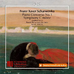 Pochette de Piano Concerto No. 1 / Symphony C minor de Filharmonia Poznańska - Łukasz Borowicz