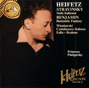 Pochette de The Heifetz Collection, Volume 31: Benjamin / Stravinsky de Jascha Heifetz