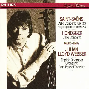 Pochette Saint-Saëns: Cello Concerto / Honegger: Cello Concerto / Fauré / d'Indy