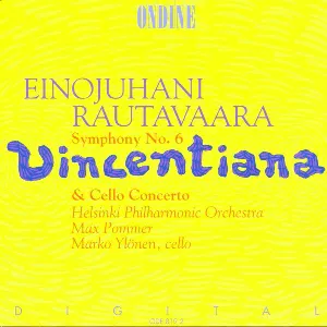 Pochette Symphony no. 6 “Vincentiana” / Cello Concerto