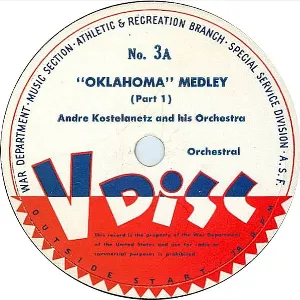 Pochette de “Oklahoma” Medley de André Kostelanetz and His Orchestra