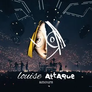 Pochette de Amours (live 2023) de Louise Attaque