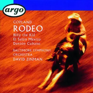 Pochette de Rodeo / Billy the Kid / El salón México / Danzón Cubano de David Zinman - Aaron Copland - Baltimore Symphony Orchestra