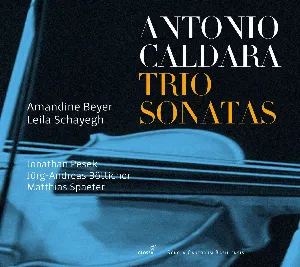 Pochette de Trio Sonatas de Amandine Beyer - Antonio Caldara