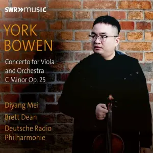 Pochette de Concerto for Viola and Orchestra in C minor, op. 25 de Brett Dean - Deutsche Radio Philharmonie Saarbrücken Kaiserslautern - Edwin York Bowen